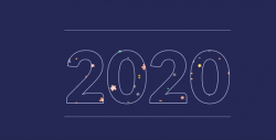 2020艺术字体动画特效代码